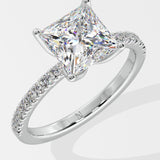 Empowered 3ct Princess Solitaire Ring - House Of Quadri