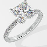 3 ct Princess Solitaire Ring