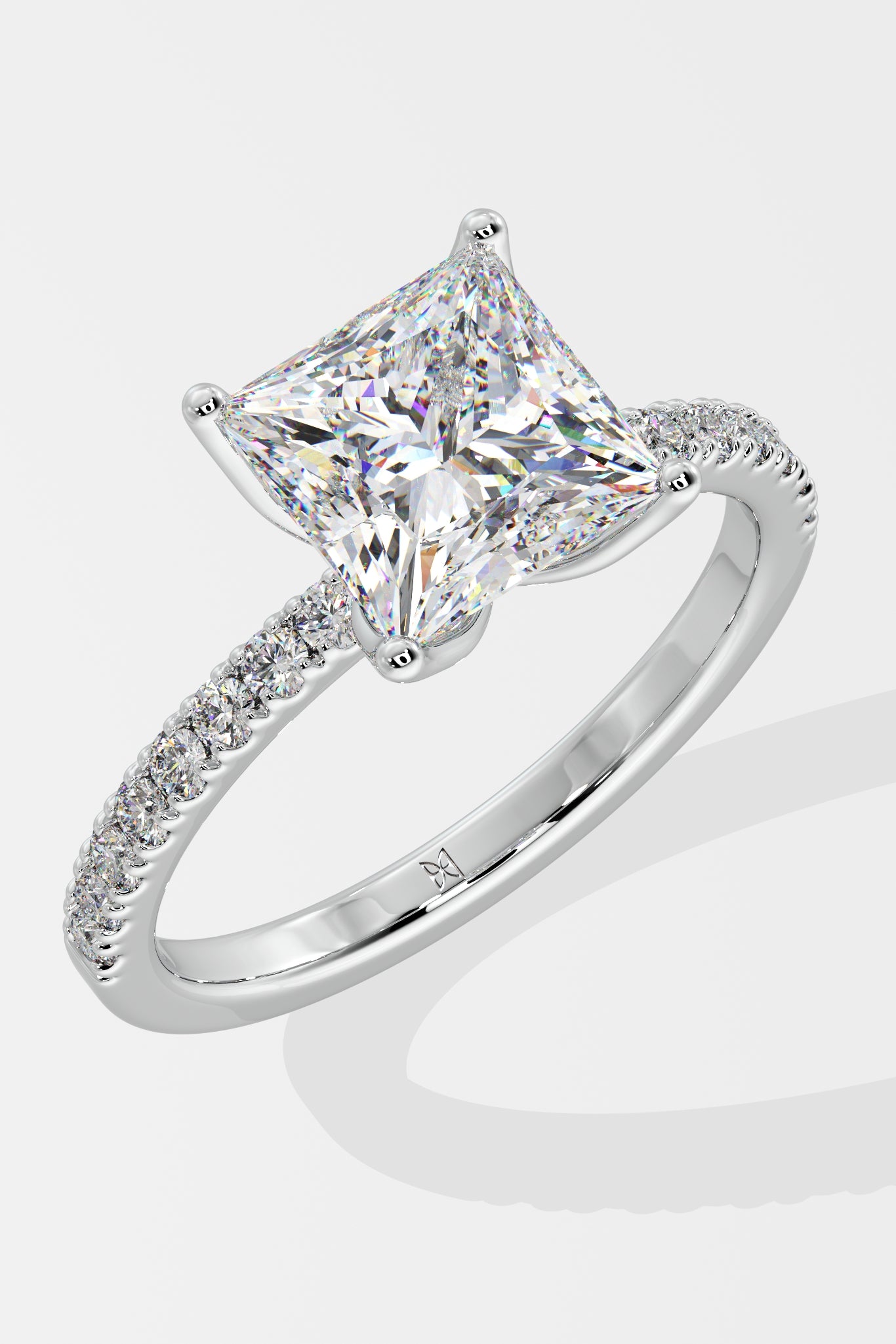 Empowered 3ct Princess Solitaire Ring - House Of Quadri