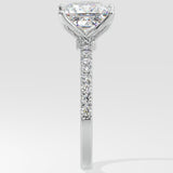 Empowered 3ct Princess Solitaire Ring - House Of Quadri