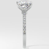 3 ct Princess Solitaire Ring
