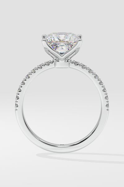 Empowered 3ct Princess Solitaire Ring - House Of Quadri