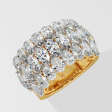 Marquise & Oval Trifecta Diamond Band