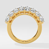 Marquise & Oval Trifecta Diamond Band