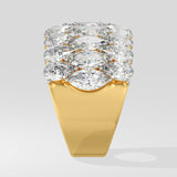 Marquise & Oval Trifecta Diamond Band