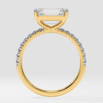 2 ct East-West Emerald Ring - House Of Quadri