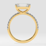 2 ct East-West Emerald Ring - House Of Quadri