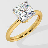 2 Ct Cushion Diamond Ring