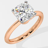 2 Ct Cushion Diamond Ring