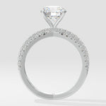 1.5 ct Triple Crossover Solitaire Ring - House Of Quadri