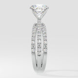 1.5 ct Triple Crossover Solitaire Ring - House Of Quadri