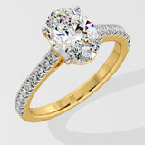 1.5 ct Classic Oval Diamond Solitaire