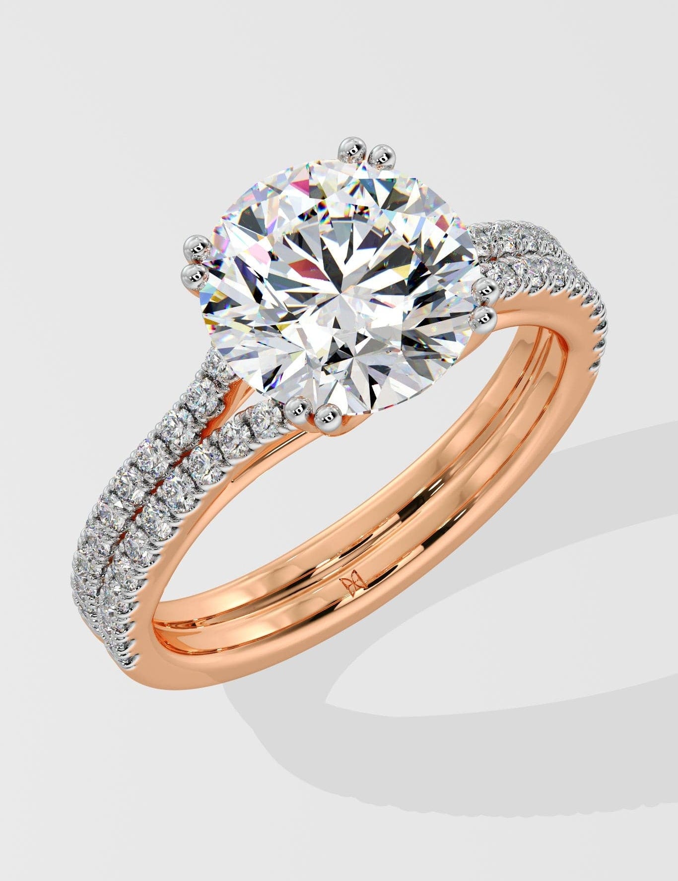 3 ct Dulce Solitaire Ring
