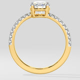 1 ct Twirl Diamond Ring