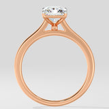 2 ct Radiant Solitaire Diamond Ring