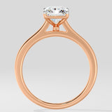 2 ct Radiant Solitaire Diamond Ring