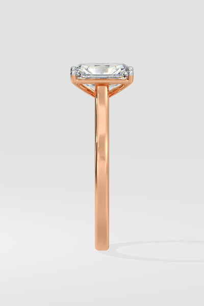 2 ct Radiant Solitaire Ring