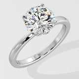 2 ct Foliage Diamond Ring