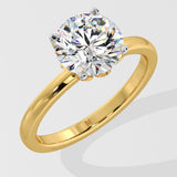 2 ct Foliage Diamond Ring