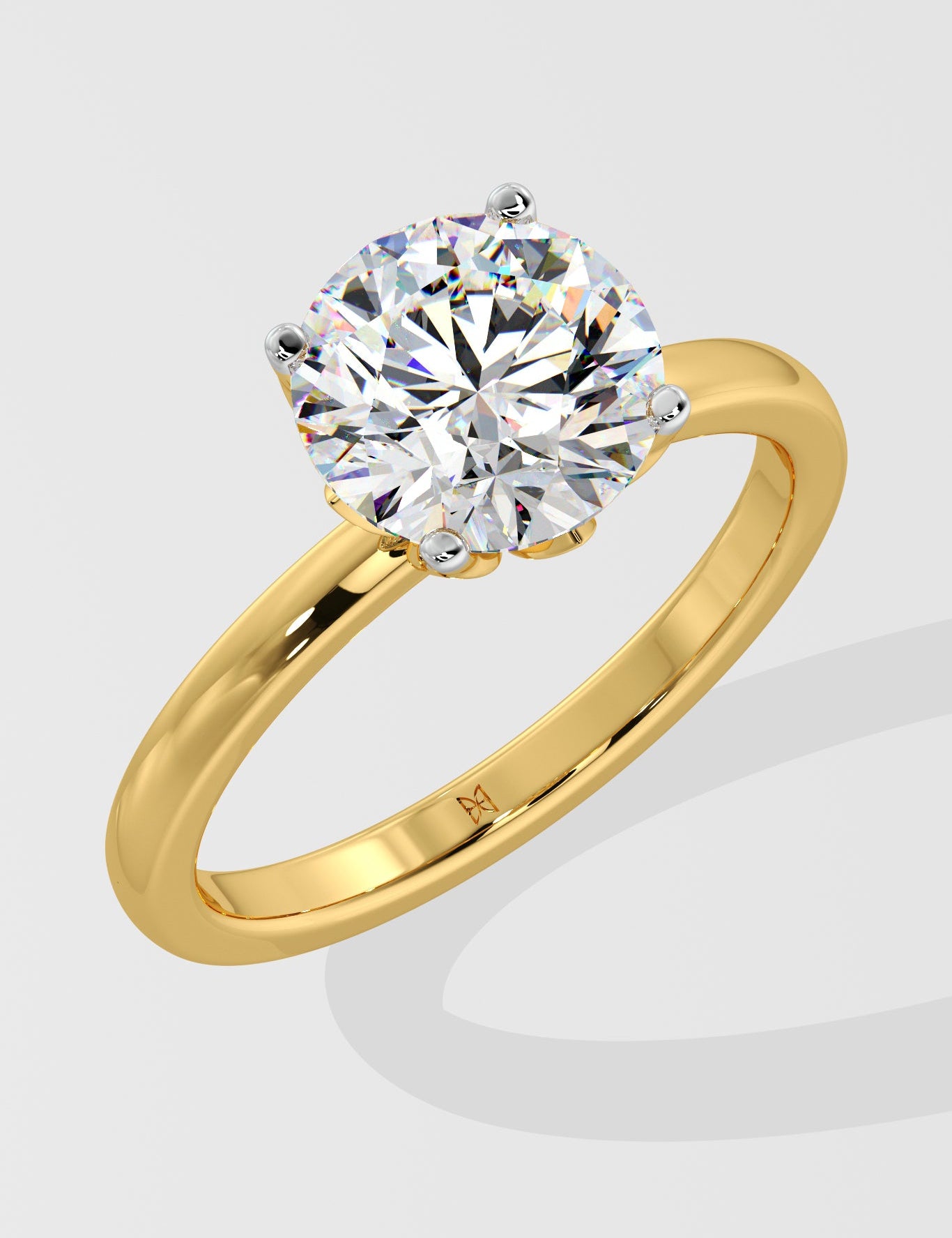 2 ct Foliage Diamond Ring