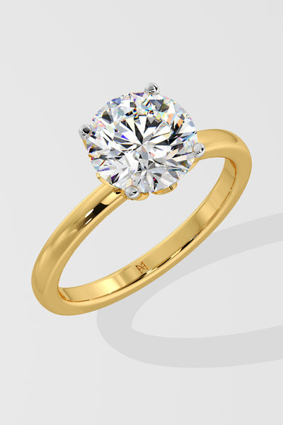 2 ct Foliage Ring