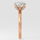 2 ct Foliage Diamond Ring
