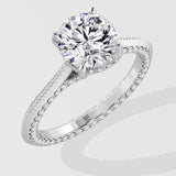 1.5 ct Willo Solitaire Diamond Ring