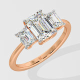 2 ct Emra Trinity Diamond Ring