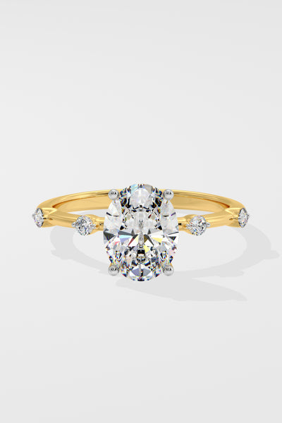 1.5 ct Spaced Oval Ring