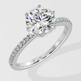 2 ct Bloom Diamond Ring