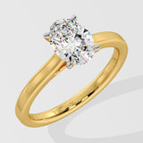 1 ct Oval Diamond Ring