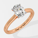 1 ct Oval Diamond Ring