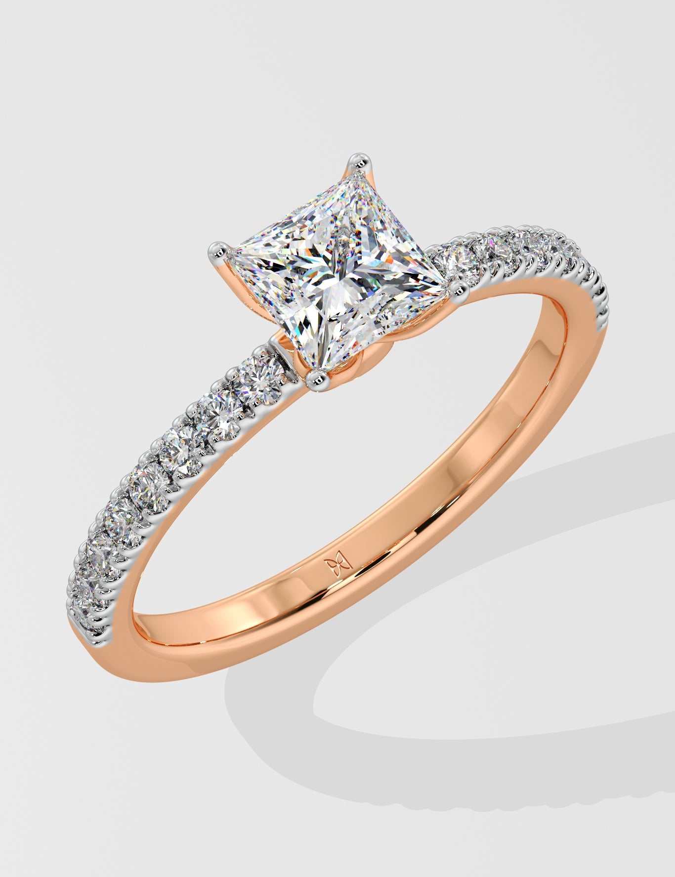 1 ct Princess Ring - House Of Quadri