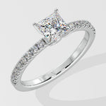 1 ct Princess Ring - House Of Quadri