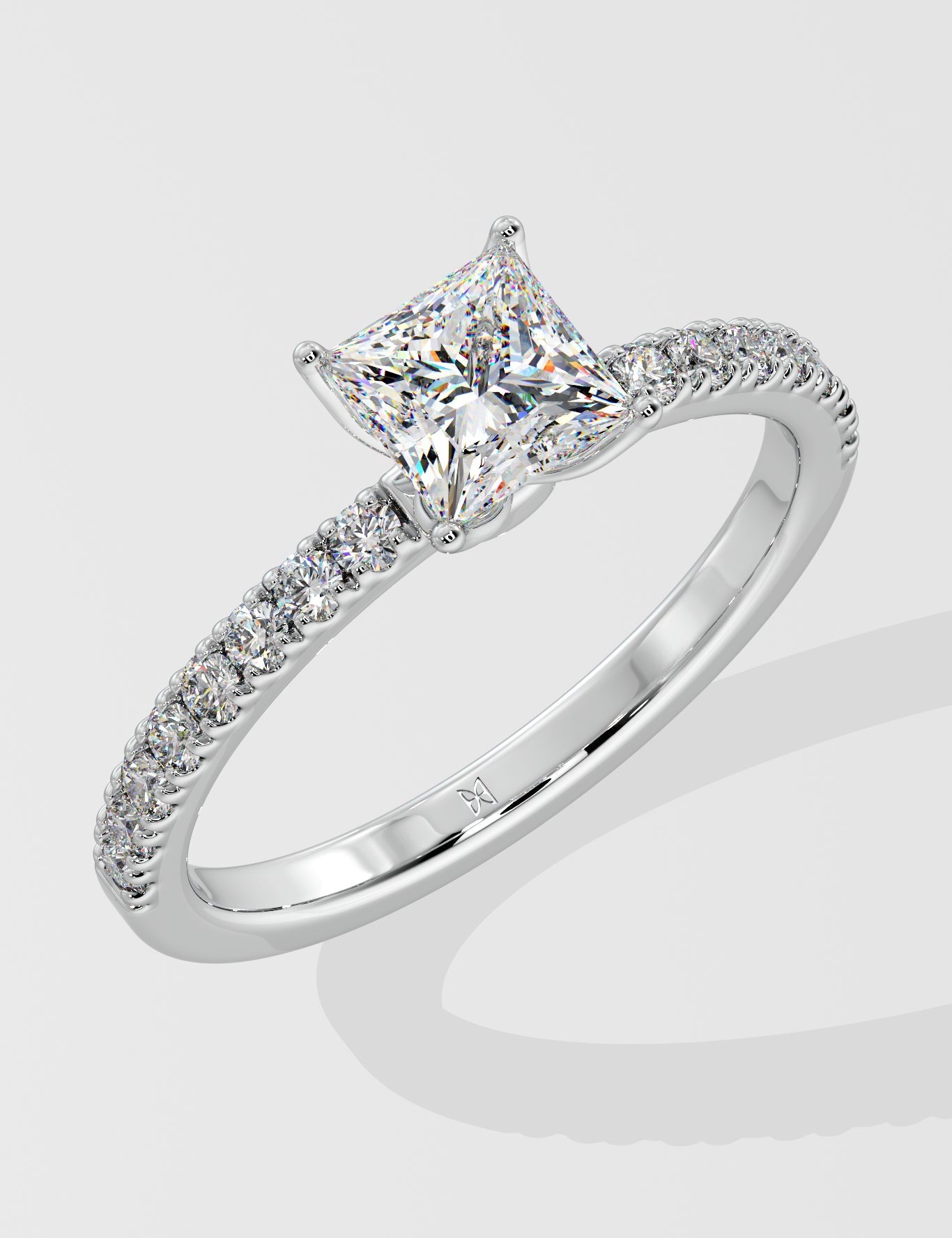 1 ct Princess Ring - House Of Quadri
