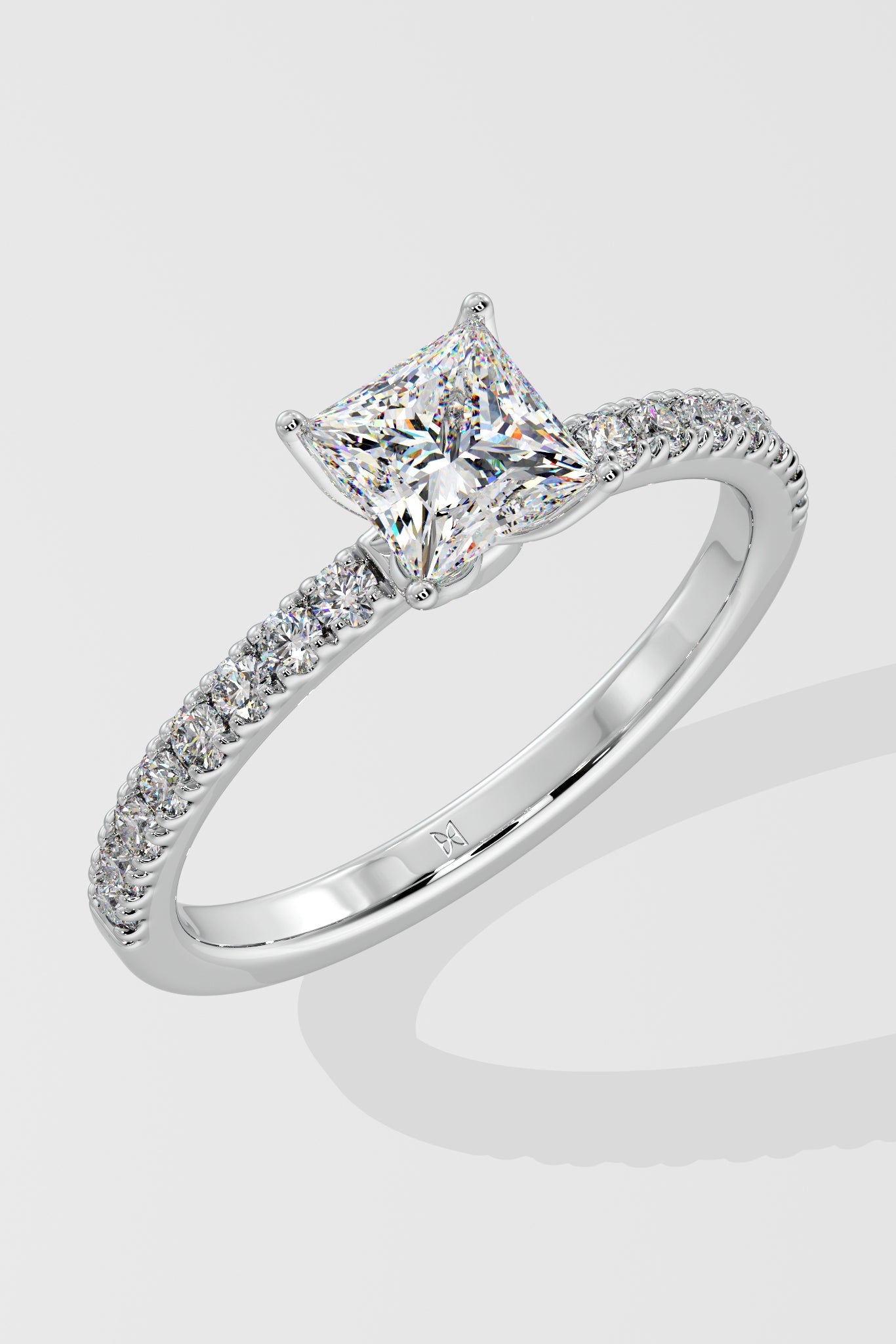 1 ct Princess Ring - House Of Quadri