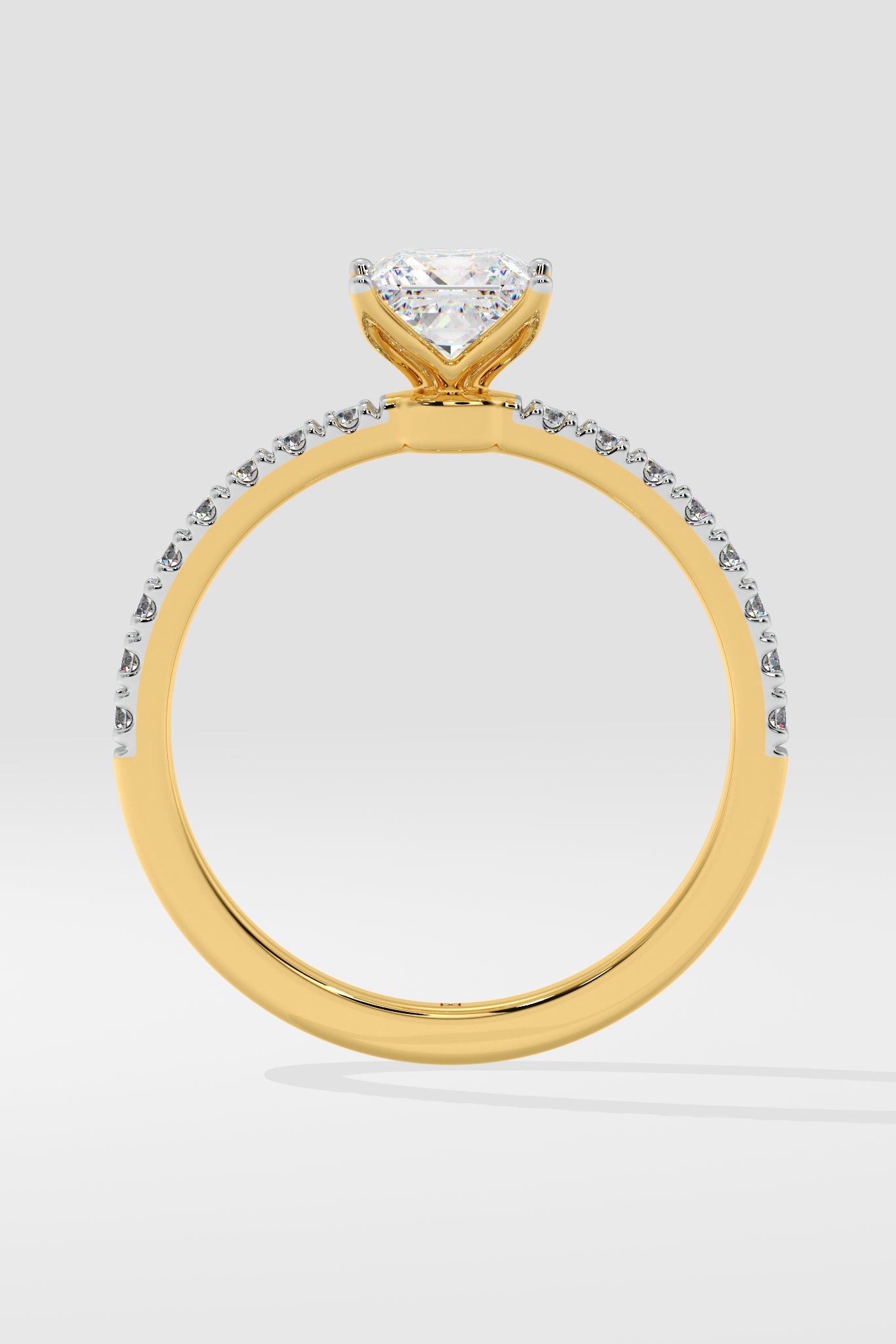1 ct Princess Ring - House Of Quadri