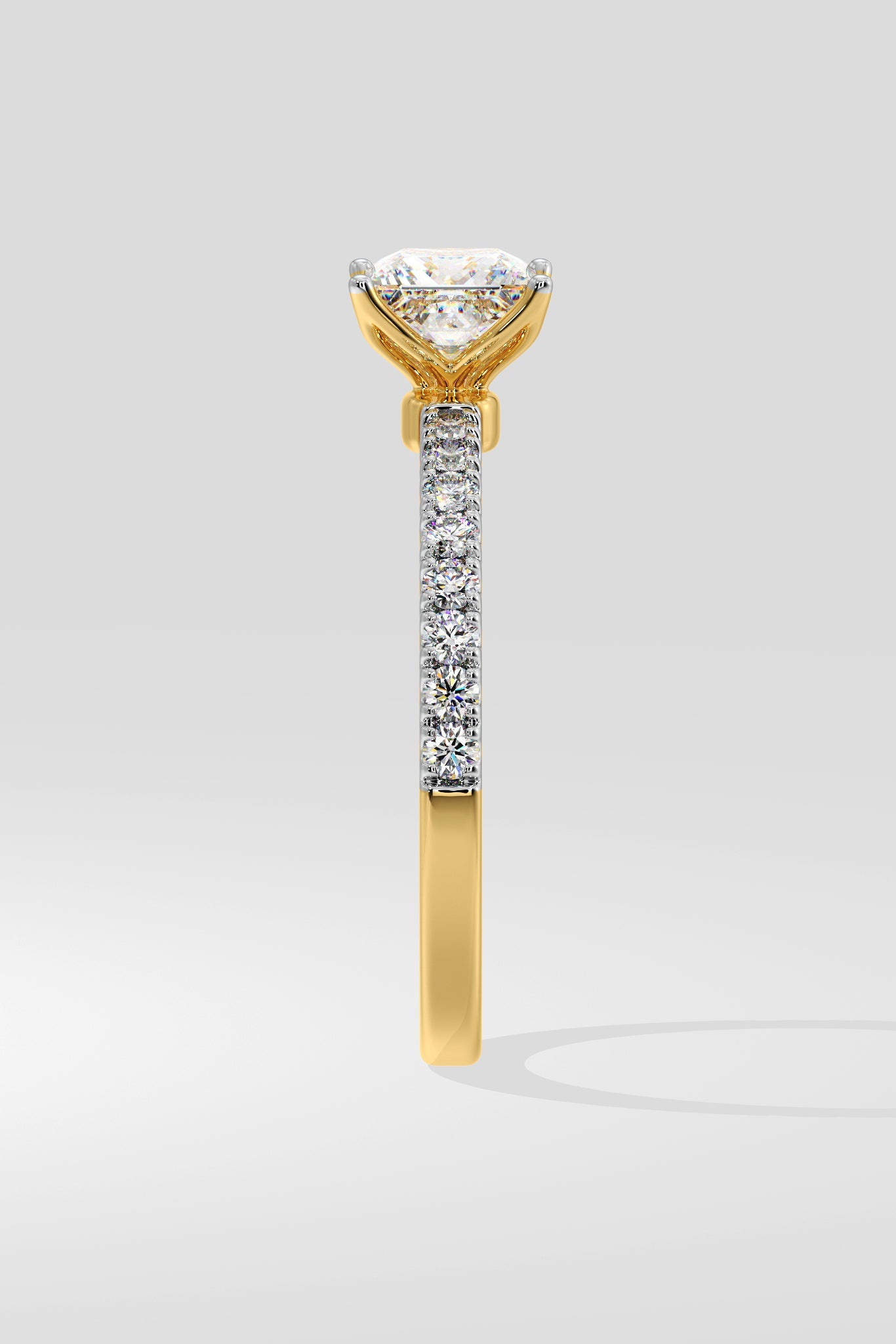 1 ct Princess Ring - House Of Quadri