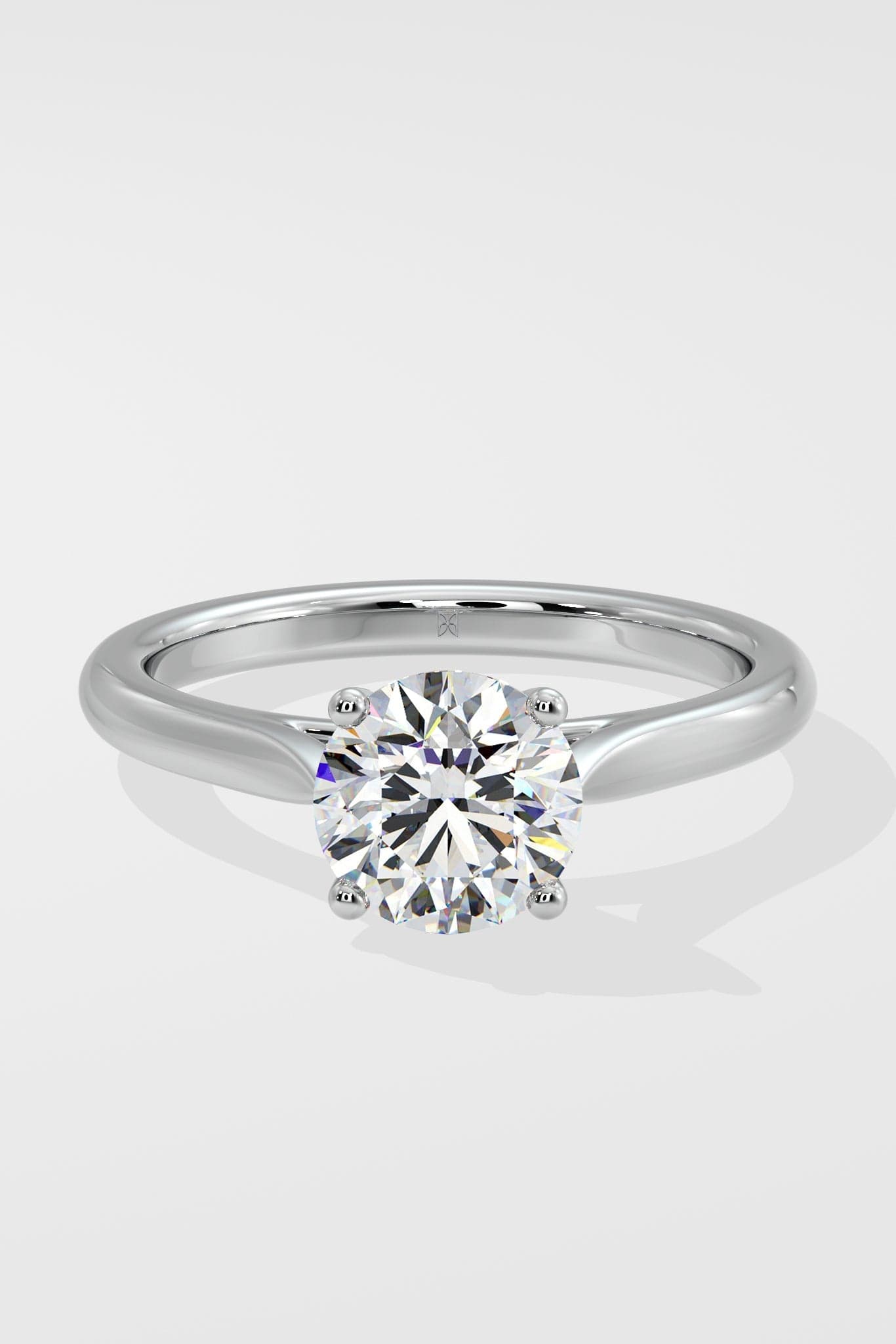 ct Classic Solitaire Diamond Ring
