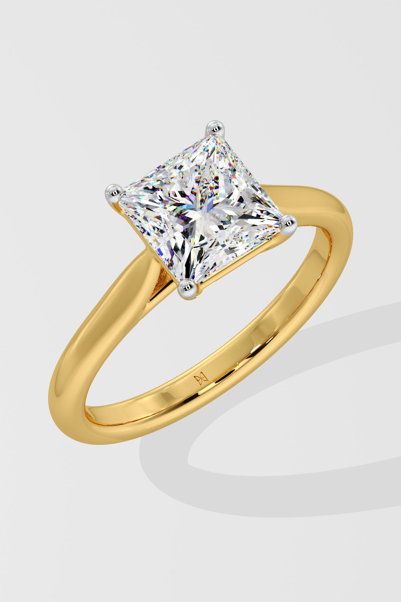 2 ct Princess Flow Ring