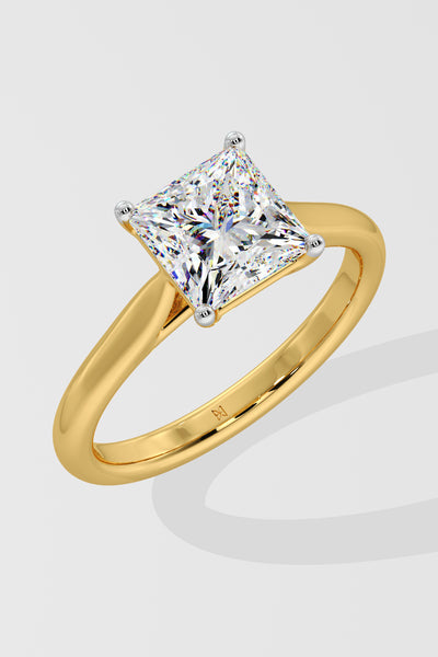 2 ct Princess Flow Ring