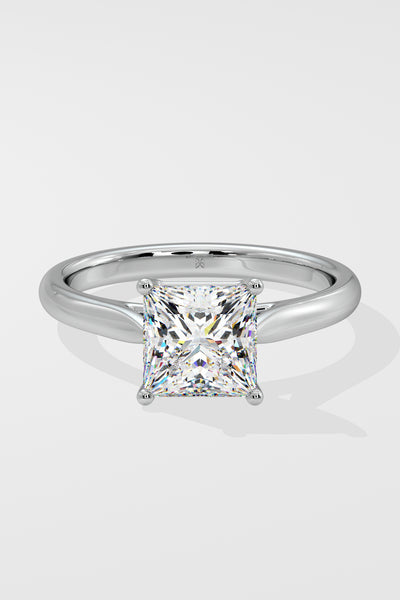 2 ct Princess Flow Ring