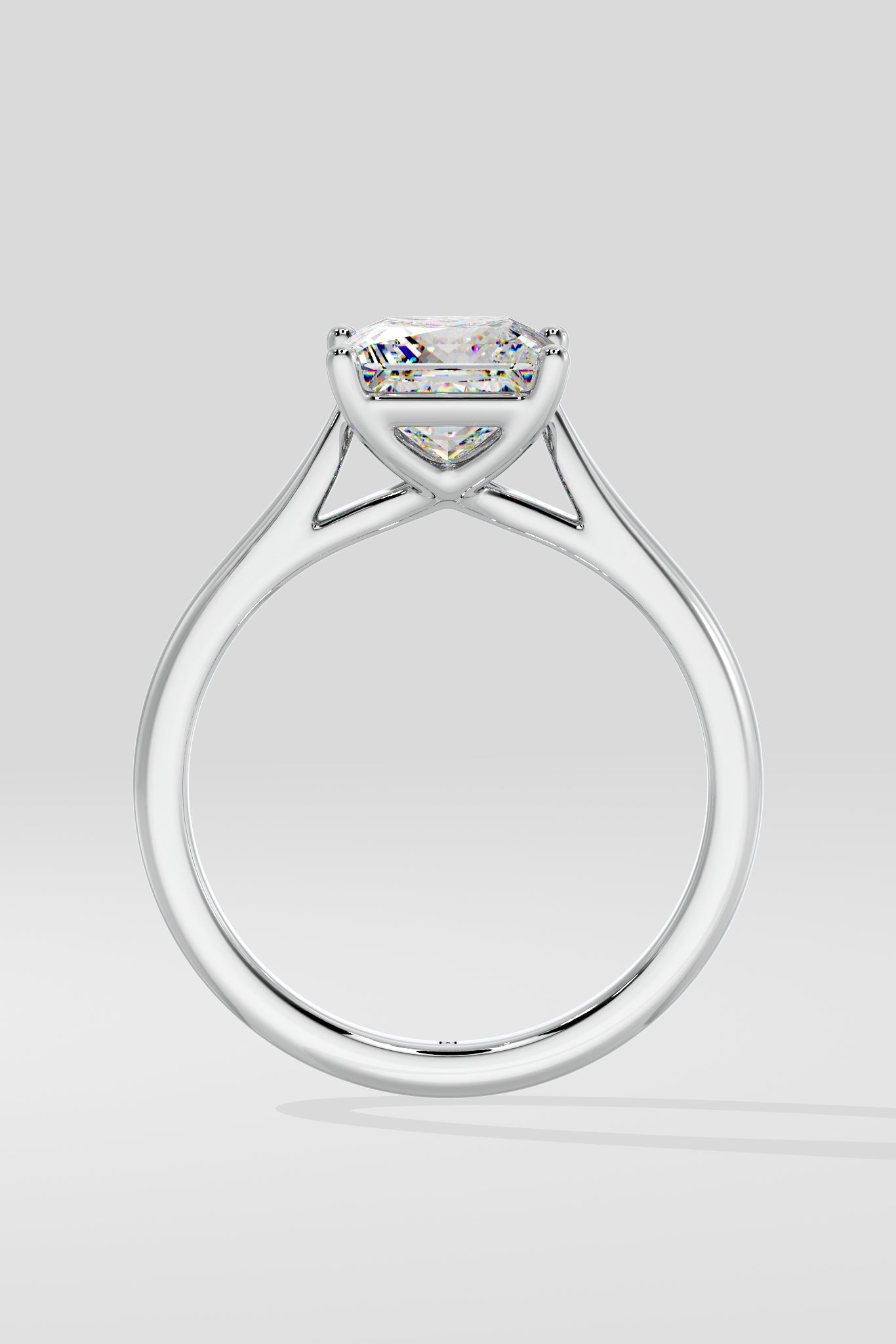 2 ct Princess Flow Ring