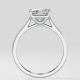 2 ct Princess Flow Diamond Ring