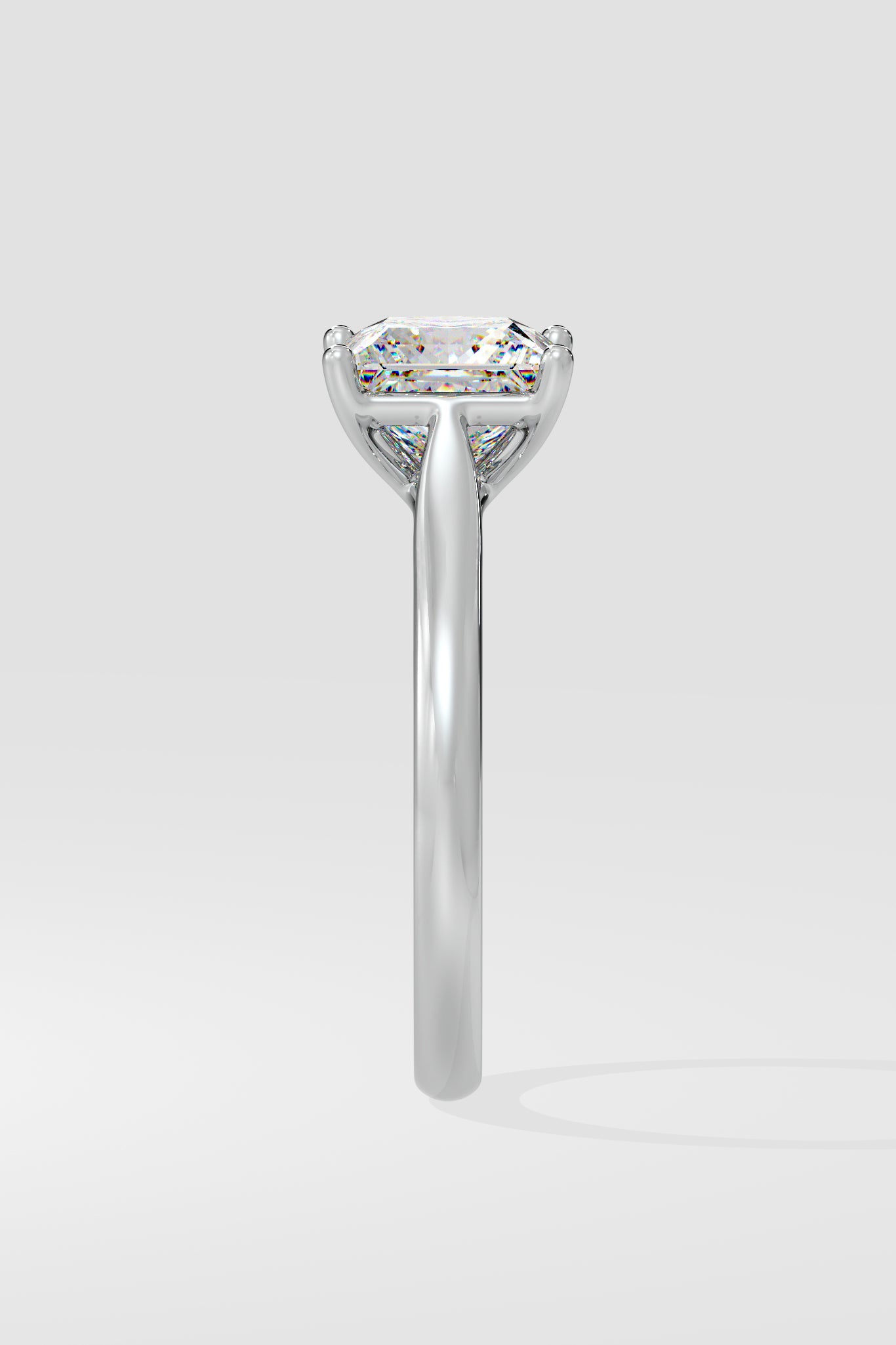 2 ct Princess Flow Ring