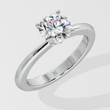 1.5 ct Secret Halo Diamond Ring