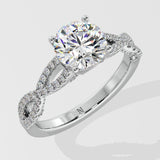 1.5 ct Luna Solitaire Diamond Ring