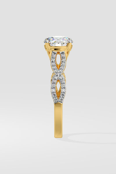 1.5 ct Luna Solitaire Ring