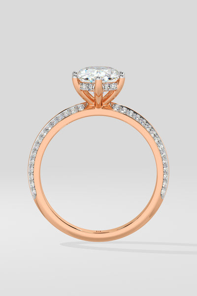 2 ct Oval Ritz Ring