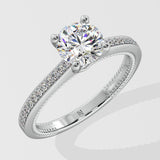 1 ct Amore Solitaire Diamond Ring